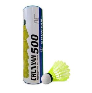 Acra košíčky badmintonové 500, 6 ks, žluté