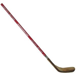 Hokejka Jovi Stix 145cm dřev.lamin. levá - červená
