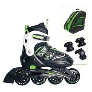 Muuwmi SET zelené/33-36 inline brusle