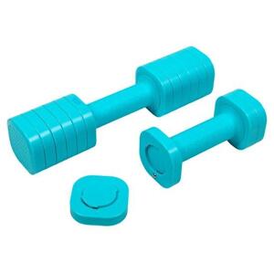 Acra nastavitelná činka LADY 2-5 lb – set 2 ks v balení celkem 4,66 Kg