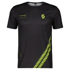 SCOTT Pánské běžecké tričko s krátkým rukávem  RC Run SS