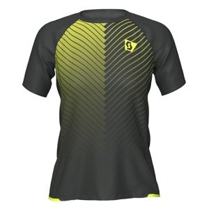 SCOTT Dámské běžecké triko  Shirt W's RC RUN s/sl black/yellow
