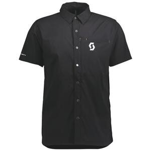 Pánská košile Scott Button FT s/sl Černá L