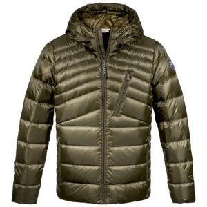 Pánská zimní bunda Dolomite Jacket Hood Corvara Tmavě červená 3XL