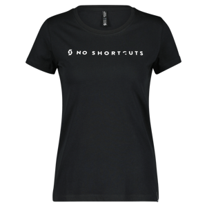 Dámské tričko s krátkým rukávem Scott No Shortcuts Černá L