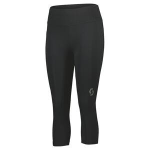 Dámské 3/4 běžecké elastické kalhoty Scott Endurance Černá S