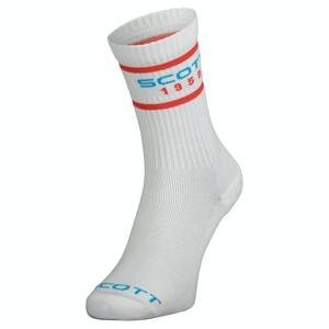 Běžecké ponožky Scott Retro Casual Crew Bílá 36-38