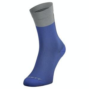 Běžecké ponožky Scott Block Stripe Crew Modrá 45-47
