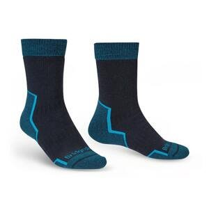 Pánské ponožky Bridgedale Explorer HW Comfort Boot Modrá XL