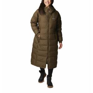Dámský zimní kabát Columbia Pike Lake™ II Long Jacket Zelená XL