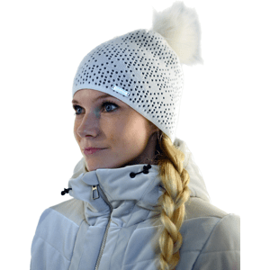 Dámská čepice Colmar Ladies Hat + Eco Fur Bílá 1 size