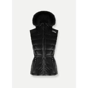 Dámská vesta Colmar Ladies Vest + Fur Černá 36