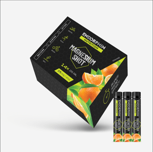 Minerály Endorphin Nutrition BOX Magnesium Shoty pomeranč