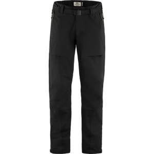 Pánské turistické kalhoty Fjällräven Keb Eco-Shell Trousers M Černá XL