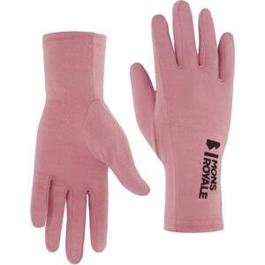 Lehké prstové rukavice z merino vlny Mons Royale Volta Glove Liner Fialová S
