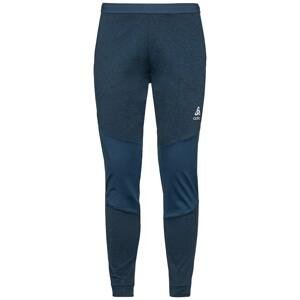 Pánské běžecké kalhoty Odlo Pants RUN EASY WARM Modrá L