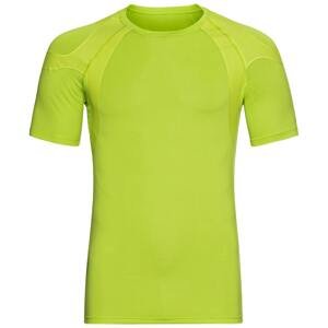 Pánské běžecké triko Odlo T-shirt crew neck s/s ACTIVE SPINE Zelená M