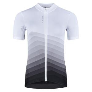 Dámský cyklistický dres Odlo T-shirt s/u collar s/s full zip ZEROWEIG