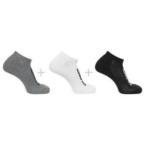 Ponožky Salomon EVERYDAY LOW 3-PACK Černá XL