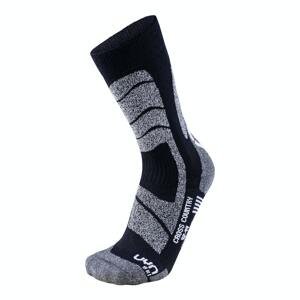 Lyžařské ponožky Uyn cross country SKI SOCKS Černá 45-47