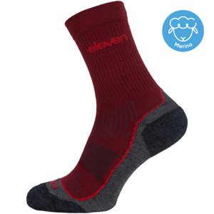 Ponožky Eleven Merino Vento Chianti Velikost: M (39-41)