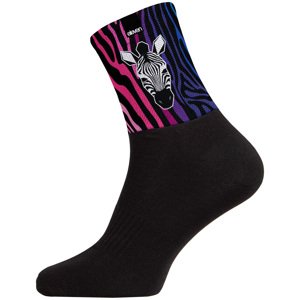 Ponožky Eleven Cuba Zebra Velikost: S (36-38)