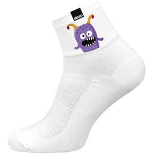 Ponožky Eleven Huba Monster Purplee Velikost: S (36-38)