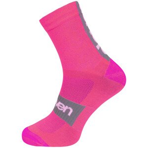 Ponožky Eleven Suuri Akiles Pink Velikost: M (39-41)