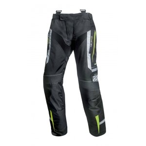 Pánské textilní moto kalhoty Spark Mizzen  černá-fluo  5XL