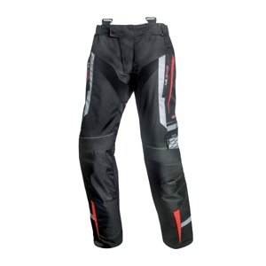 Pánské textilní moto kalhoty Spark Mizzen  červeno-černá  3XL
