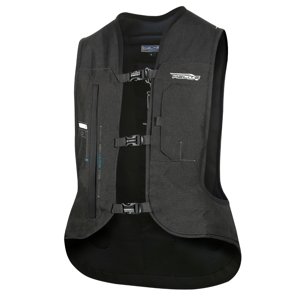 Airbagová vesta Helite e-Turtle černá, elektronická  černá  S