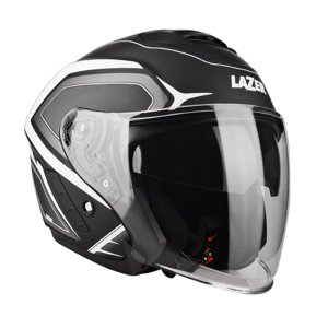 Moto přilba Lazer Tango Hexa  XL (61-62)  Black-White Matt