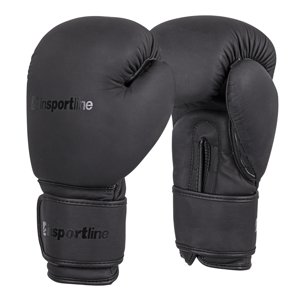 Boxerské rukavice inSPORTline Kuero  černá  8oz