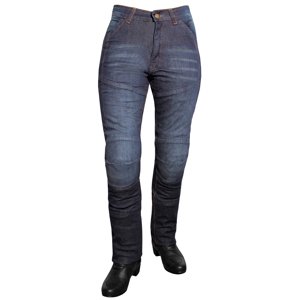 Dámské jeansové moto kalhoty ROLEFF Aramid Lady  33/XL  modrá