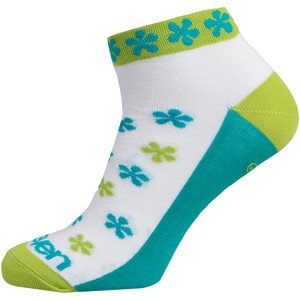 Ponožky Eleven Luca Flower Green S (36-38)
