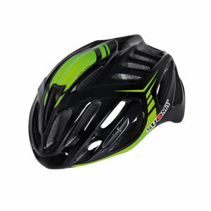 SUOMY Cyklistická přilba - TIMELESS - černá/zelená
