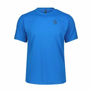 SCOTT Cyklistické triko s krátkým rukávem - TRAIL MNT - modrá S