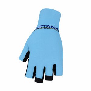 BONAVELO Cyklistické rukavice krátkoprsté - ASTANA 2020 - modrá S