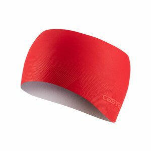 CASTELLI Cyklistická čelenka - PRO THERMAL - červená UNI