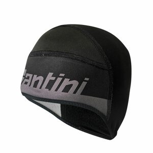 SANTINI Cyklistická čepice - XF - černá UNI