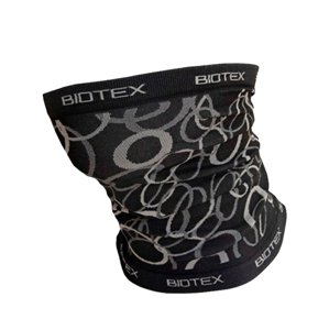 BIOTEX Cyklistický nákrčník - MULTIFUNCTIONAL - šedá/černá