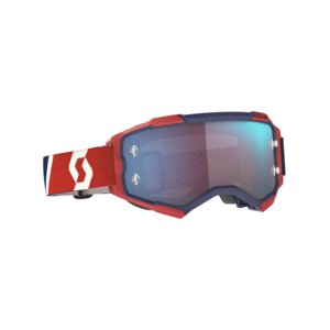 SCOTT Cyklistické brýle - FURY - červená/modrá