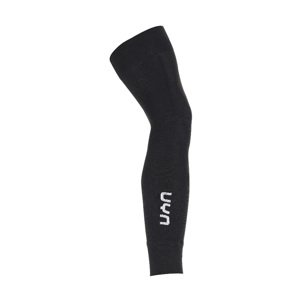 UYN Cyklistické návleky na nohy - LEG WARMERS - černá L-XL