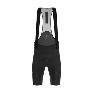 SANTINI Cyklistické kalhoty krátké s laclem - TONO DINAMO - černá