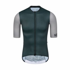 MONTON Cyklistický dres s krátkým rukávem - CHECHEN - zelená 2XL