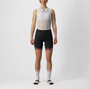 CASTELLI Cyklistické kalhoty krátké bez laclu - GIRO D'ITALIA 2024 W - černá/růžová M
