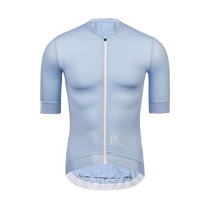 MONTON Cyklistický dres s krátkým rukávem - TRAVELER MAX - modrá 2XL