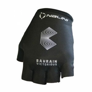 NALINI Cyklistické rukavice krátkoprsté - B. VICTORIOUS 2021 - černá L
