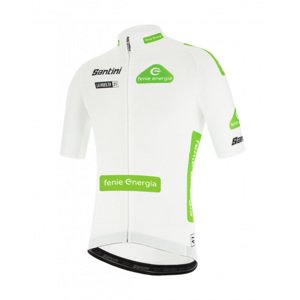 SANTINI Cyklistický dres s krátkým rukávem - LA VUELTA 2021 - bílá