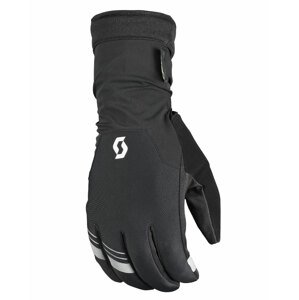 SCOTT Cyklistické rukavice dlouhoprsté - AQUA GTX LF - černá/šedá XL